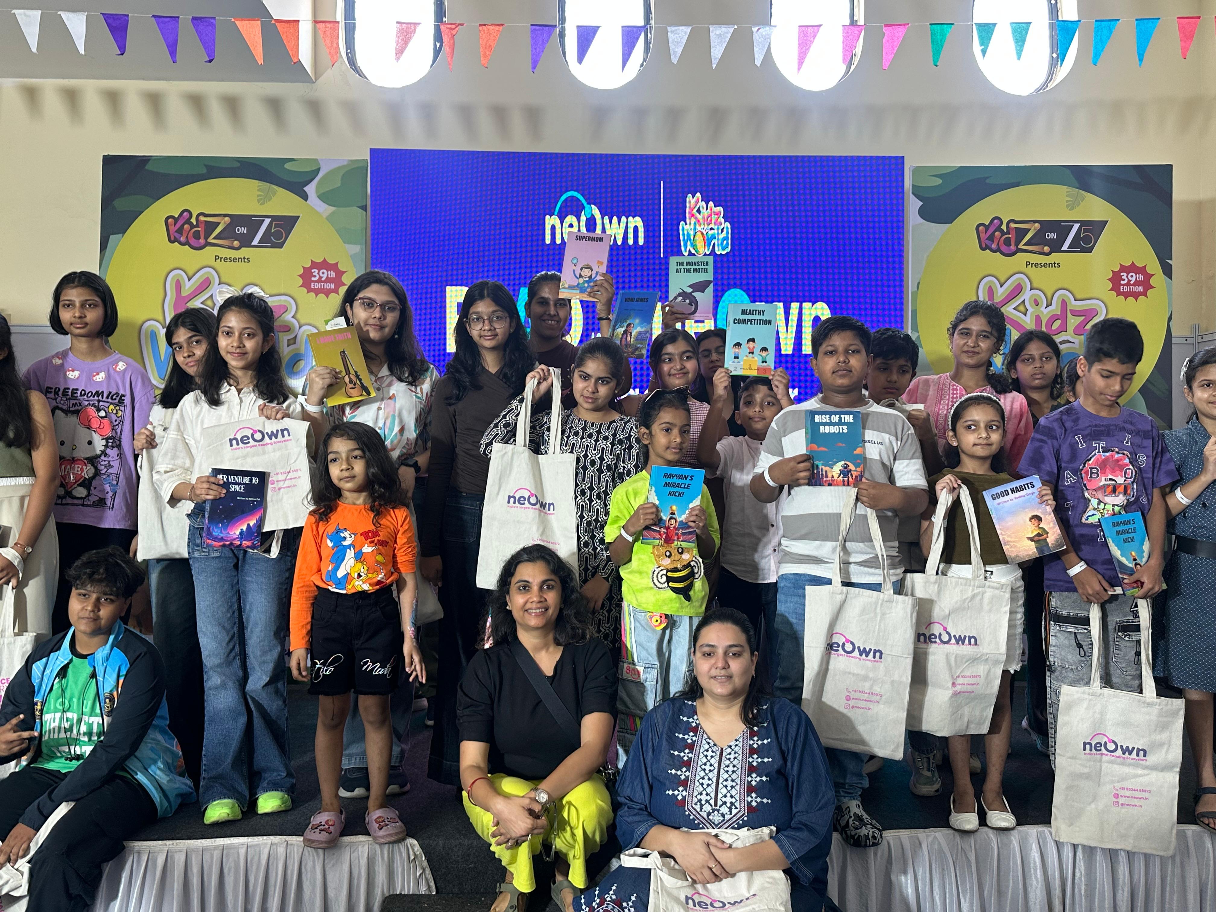 100 Children Choose Books Over Screens at ‘READ with neOwn’, A Serene Collective Experience for Children